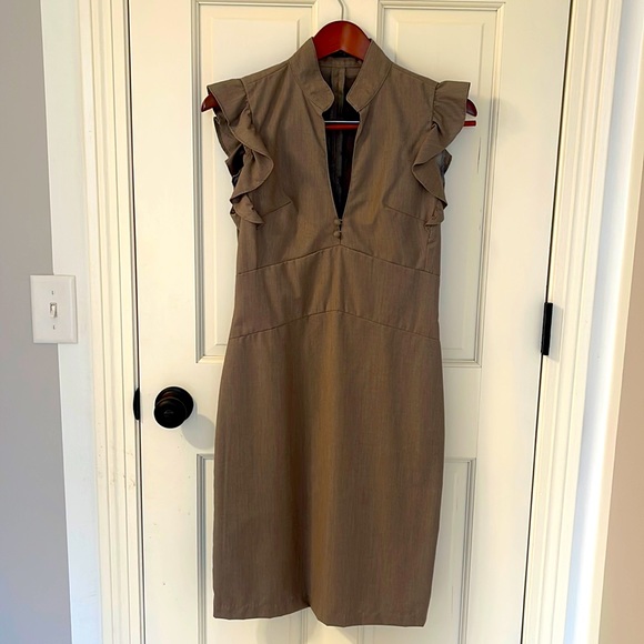 Forever 21 | Taupe Dress | size Medium - Picture 1 of 5